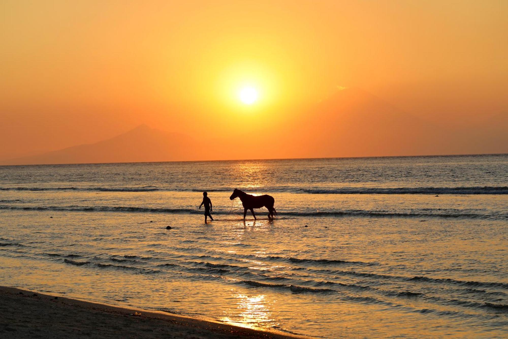 Villa Sunset Beach Gili Trawangan Eksteriør bilde